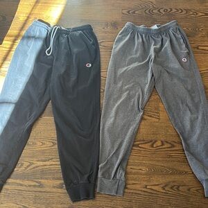 Champion Kids' Black and Gray Joggers